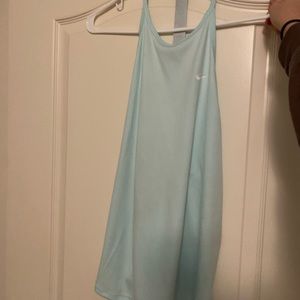 nike blue tank top
